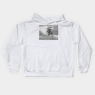 Bicycles At The Beach Kids Hoodie